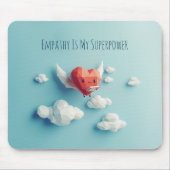 Empathie is mijn Superpower UX Muismat (Voorkant)