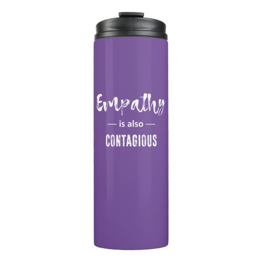 Empathie is ook besmettelijk thermosbeker (Voorkant)