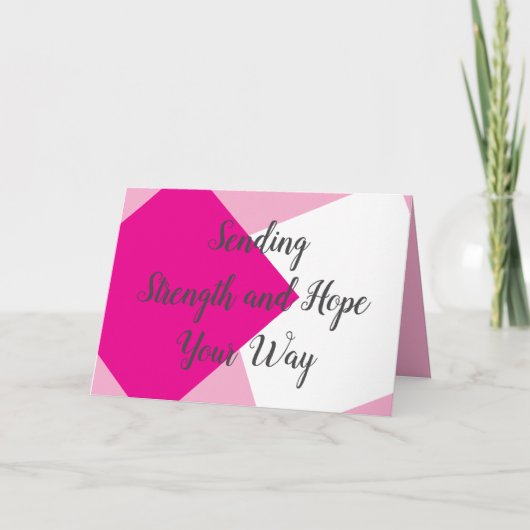 Empathie Kaart voor steun en aanmoediging (Voorkant)