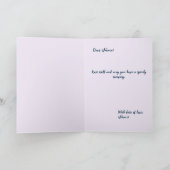 Empathie Kaart voor ziekte, herstellende patiënt (Binnen)