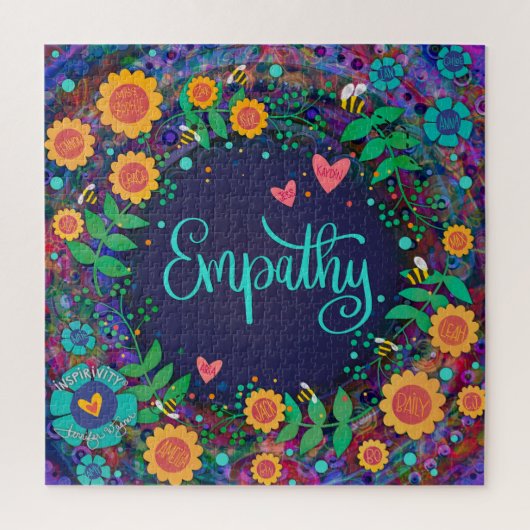 Empathie Leraar Student Gepersonaliseerde School Legpuzzel (Verticaal)