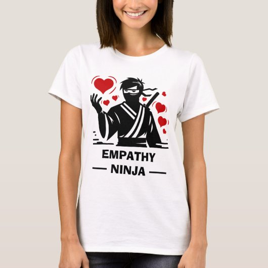 Empathie Ninja T-shirt (Voorkant)
