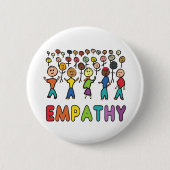 Empathie Ronde Button 5,7 Cm (Voorkant)