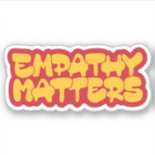 Empathie Sticker (Voorkant)