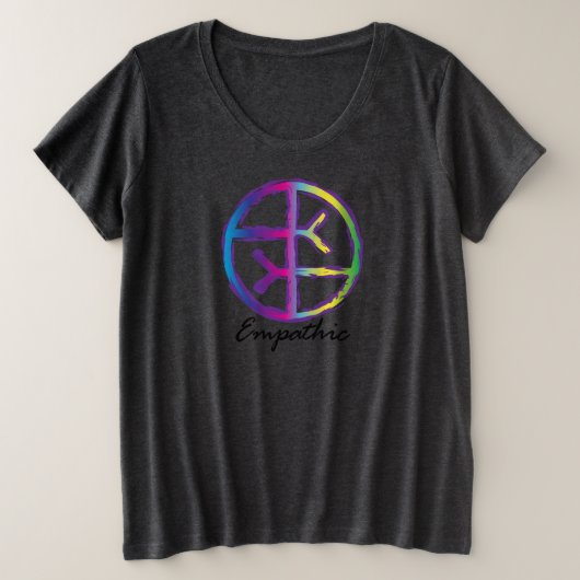 Empathische Tshirt (Design voorkant)
