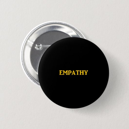 EMPATHY RONDE BUTTON 5,7 CM (Voorkant /achterkant)