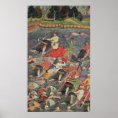 Emperor Akbar over de Ganges Poster (Voorkant)
