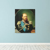 Emperor Alexander III Canvas Afdruk (Insitu (Houten vloer))