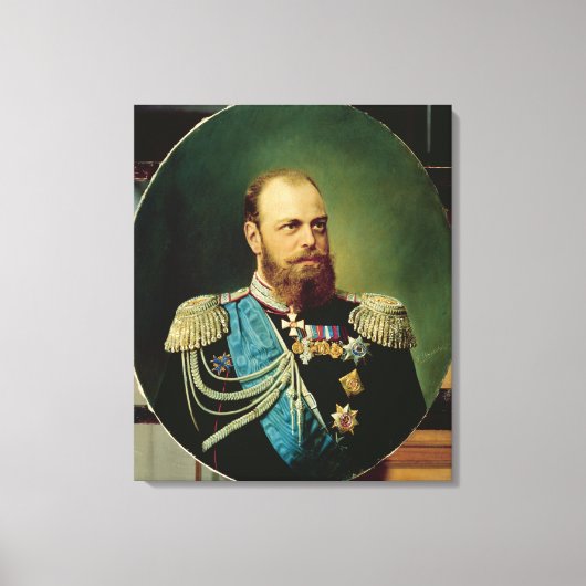 Emperor Alexander III Canvas Afdruk (Voorkant)