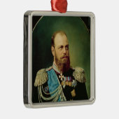 Emperor Alexander III Metalen Ornament (Rechts)