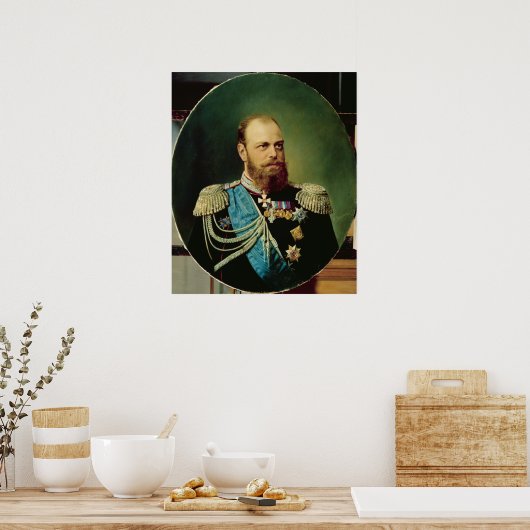 Emperor Alexander III Poster (Keuken)