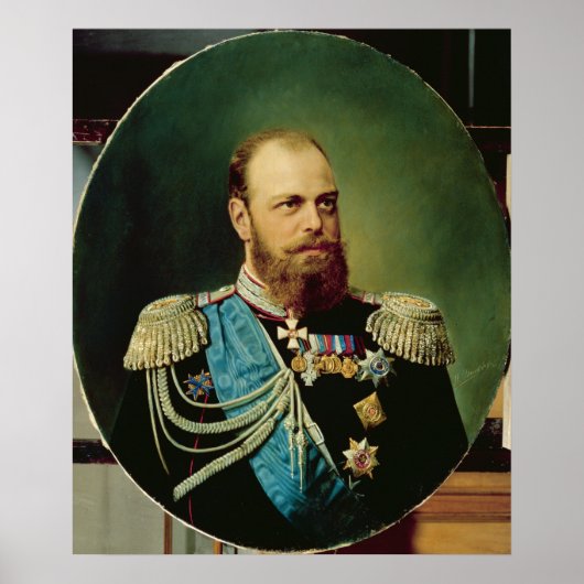 Emperor Alexander III Poster (Voorkant)