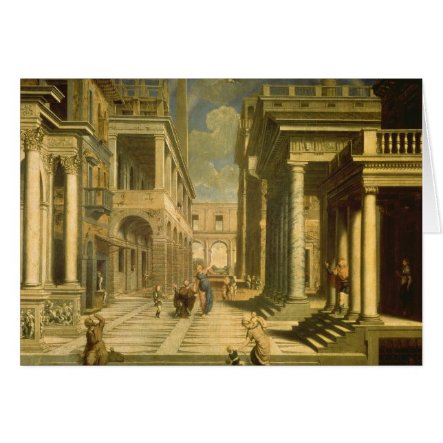 Emperor Augustus en de Sibyl, 1535 (Voorkant Horizontaal)
