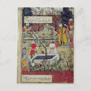 Emperor Babur Briefkaart