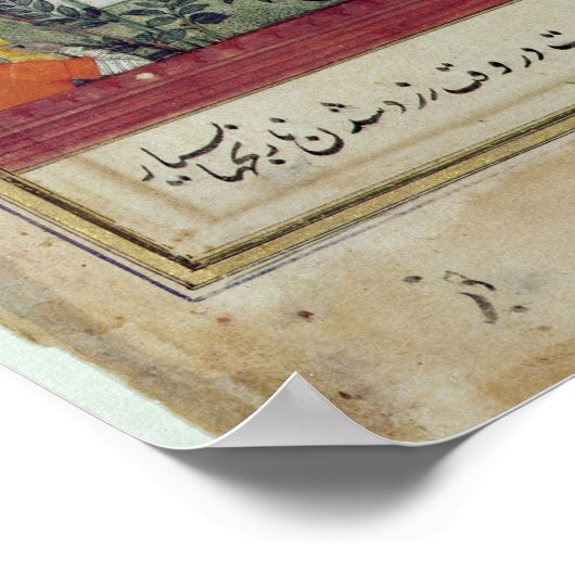 Emperor Babur Poster (Hoek)