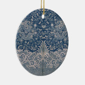 Emperor Dragon Design Detail 19e eeuw China Keramisch Ornament (Rechts)