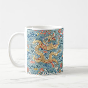 Emperor Dragon Design Detail 19e eeuw China Koffiemok
