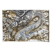 Emperor Dragon Stone Waterverf Fantasy Art Kussensloop (Voorkant)