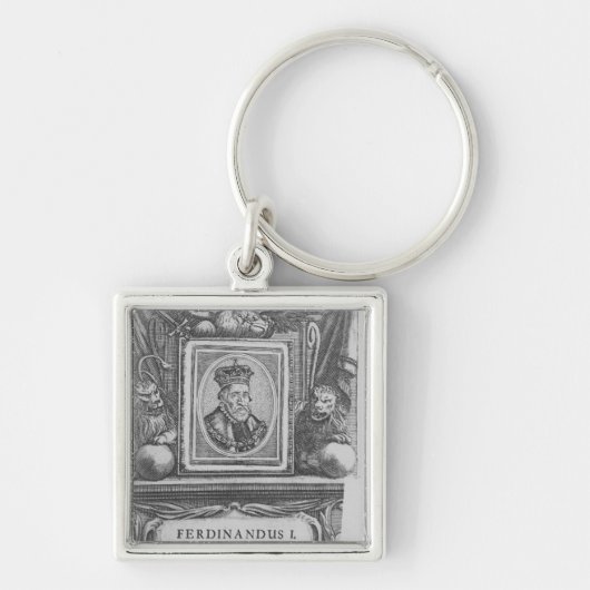 Emperor Ferdinand I , koning van Bohemia Sleutelhanger (Voorkant)