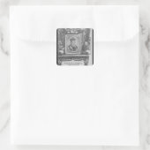 Emperor Ferdinand I , koning van Bohemia Vierkante Sticker (Tas)