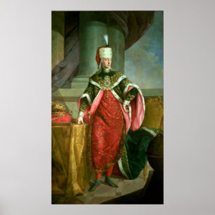 Emperor Francis I Heilige Romeinse keizer Poster