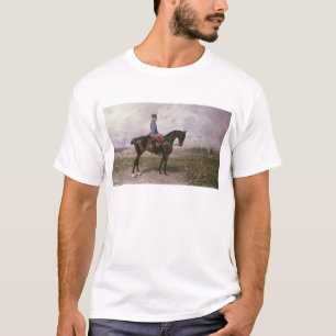 Emperor Franz Joseph I op zijn Oostenrijkse paard T-shirt