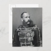 Emperor Franz Joseph I van Oostenrijk Briefkaart (Voorkant / Achterkant)