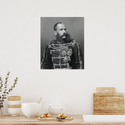 Emperor Franz Joseph I van Oostenrijk Poster (Keuken)