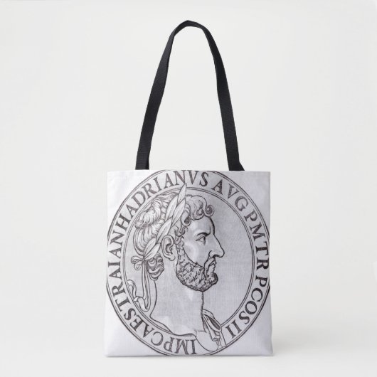 Emperor Hadrian Tote Bag (Voorkant)