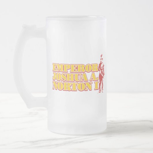 Emperor Joshua A.Norton I frommelglas mok (Links)