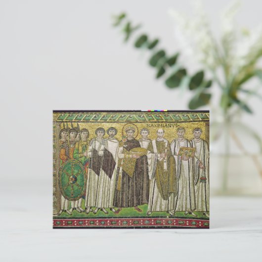 Emperor Justinius I Briefkaart (Staand voorkant)