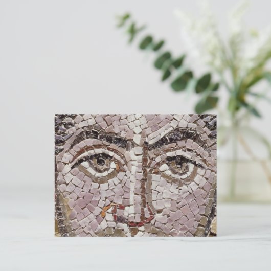 Emperor Justinius I c.547 AD Briefkaart (Staand voorkant)