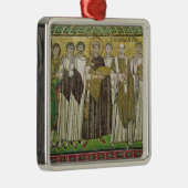 Emperor Justinius I Metalen Ornament (Rechts)