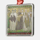 Emperor Justinius I Metalen Ornament (Links)