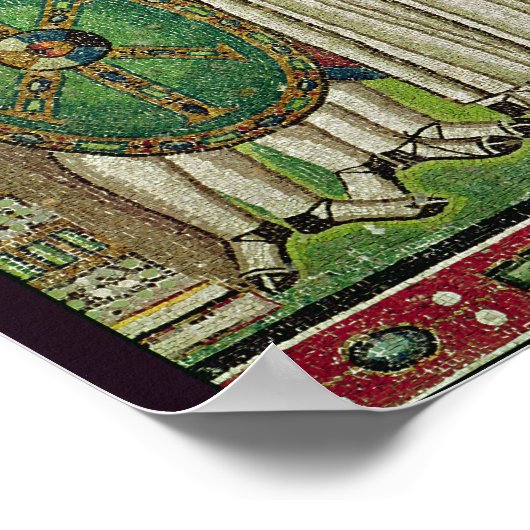 Emperor Justinius I Poster (Hoek)