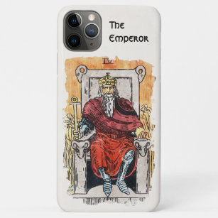 Emperor Major Arcana Tarot Card Painting Case-Mate iPhone Case