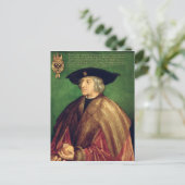 Emperor Maximilian I Briefkaart (Staand voorkant)