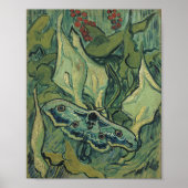 Emperor Moth | Vincent van Gogh Poster (Voorkant)