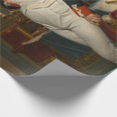 Emperor Napoleon Bonaparte bij de Tuileries Cadeaupapier (Hoek)