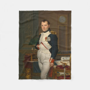 Emperor Napoleon Bonaparte bij de Tuileries Fleece Deken