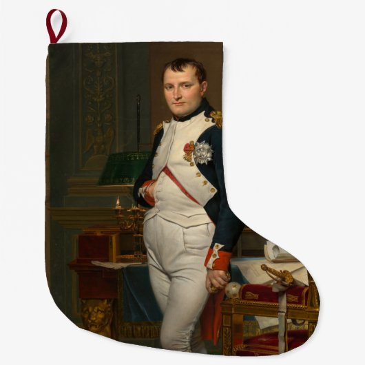 Emperor Napoleon Bonaparte bij de Tuileries Grote Kerstsok (Voorkant)