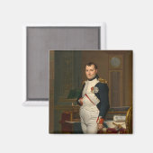 Emperor Napoleon Bonaparte bij de Tuileries Magneet (Voorkant / Achterkant)