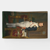 Emperor Napoleon Bonaparte bij de Tuileries Spandoek (Horizontaal)