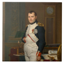 Emperor Napoleon Bonaparte bij de Tuileries