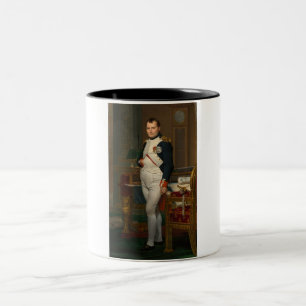 Emperor Napoleon Bonaparte bij de Tuileries Tweekleurige Koffiemok