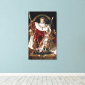 Emperor Napoleon Bonaparte Canvas Afdruk (Insitu (Houten vloer))