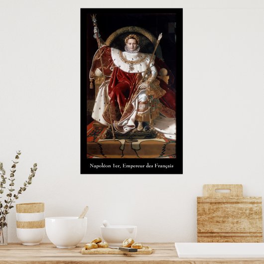Emperor Napoleon Bonaparte Poster (Keuken)