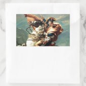 Emperor Napoleon Boneparte van Frankrijk Rechthoekige Sticker (Tas)