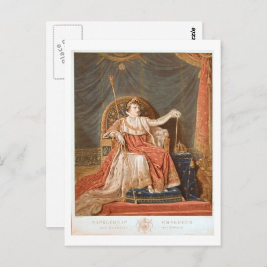 Emperor Napoleon Briefkaart (Voorkant / Achterkant)