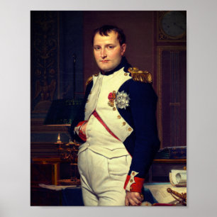 Emperor Napoleon in zijn studie op de Tuileries Poster